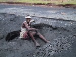 Kabwe - boy digging for lead