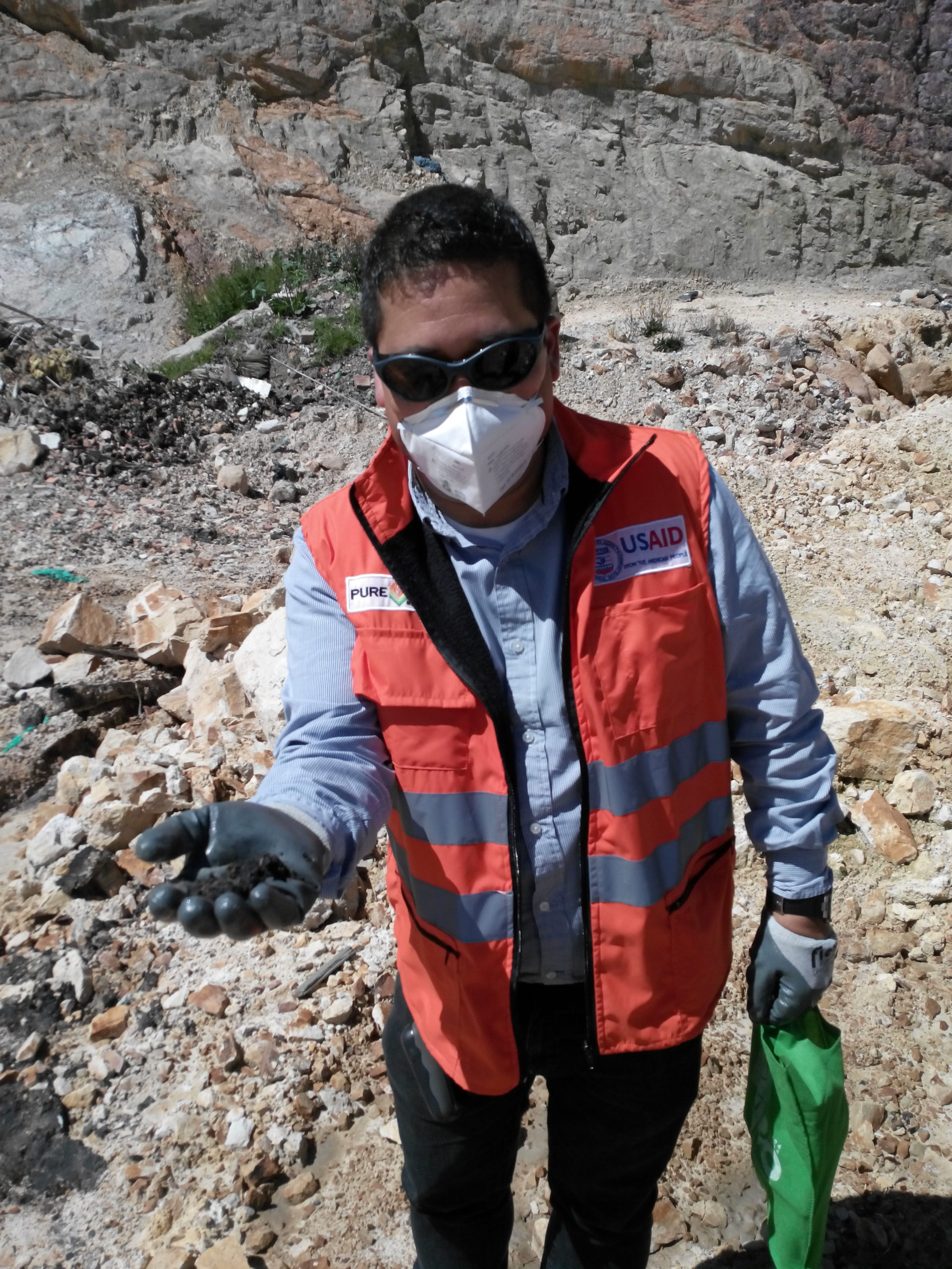 Investigating a toxic site in Colombia