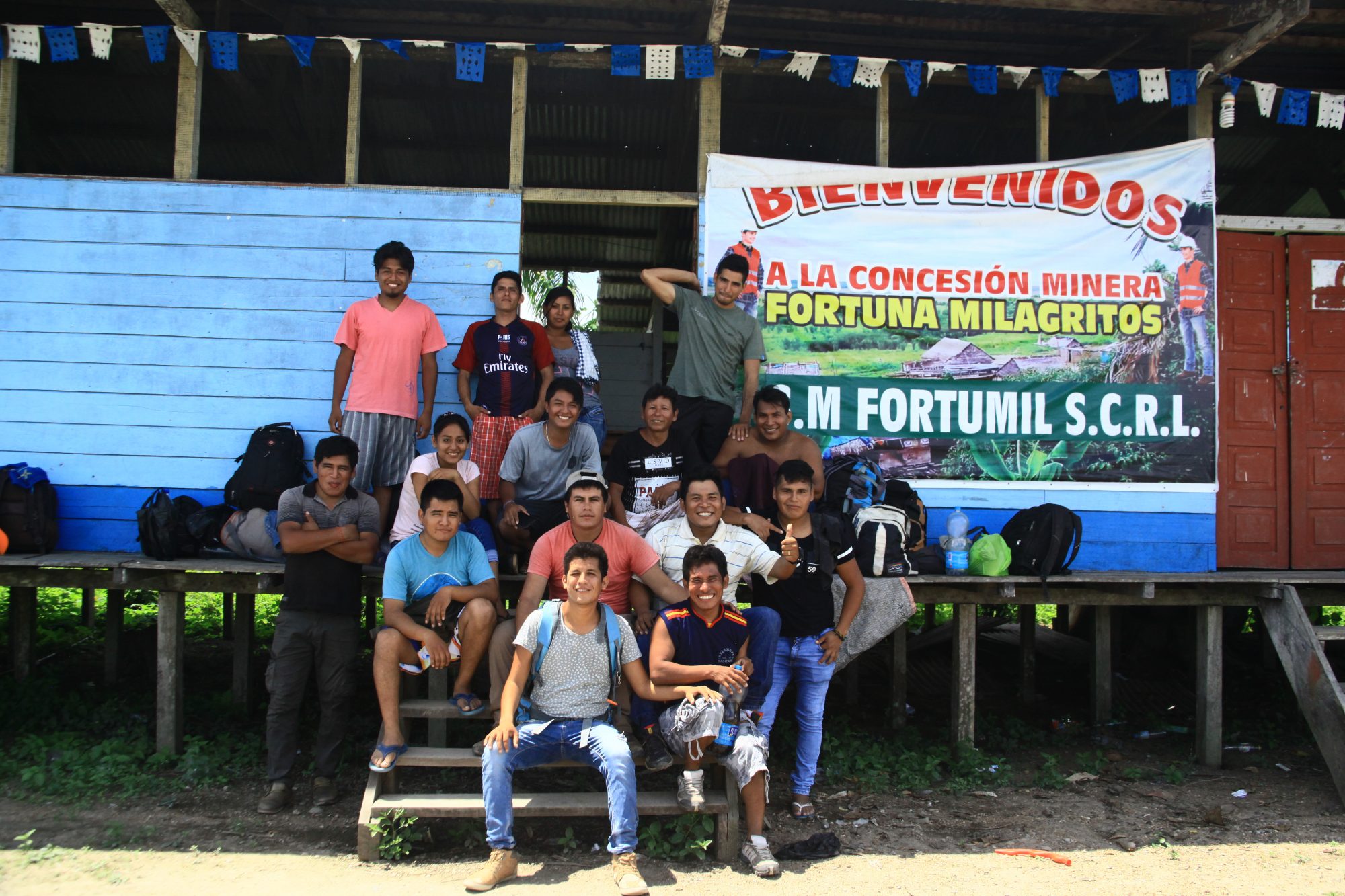 Pure Earth/CINCIA rainforest reforestation team in Peru.