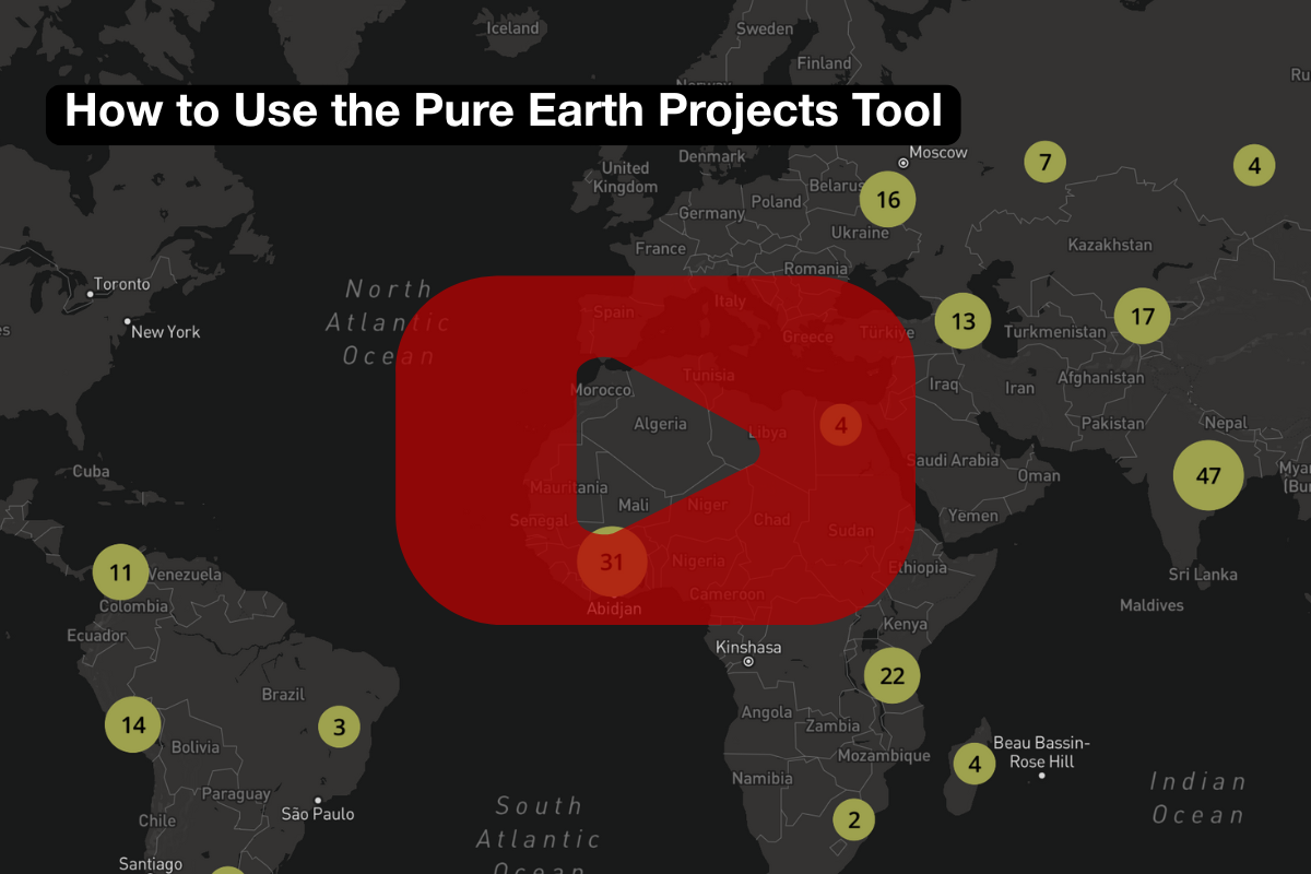 How to Use the Pure Earth Projects Tool